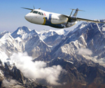 Mountain Flight in Nepal